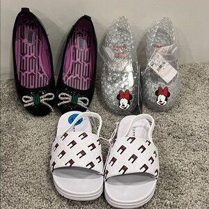 Girls size 10 set of 3 shoes